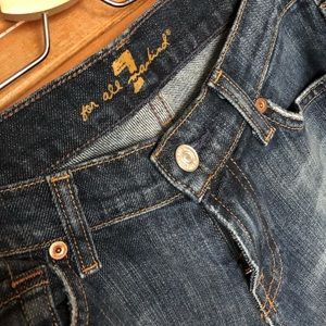 7 for all Mankind bootcut Jeans EUC